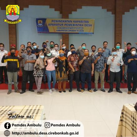 Album : kegiatan peningkatan kapasitas aparatur desa 